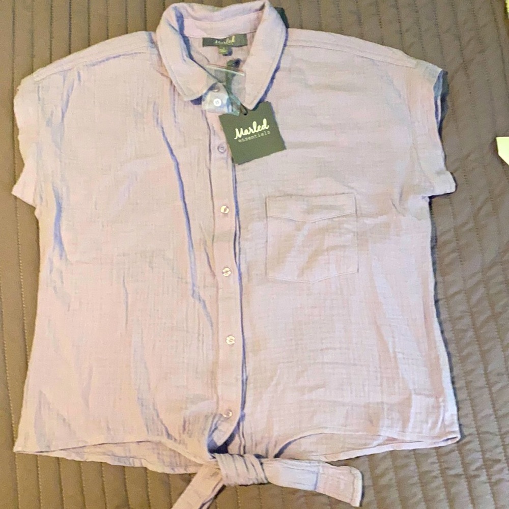 Purple blouse